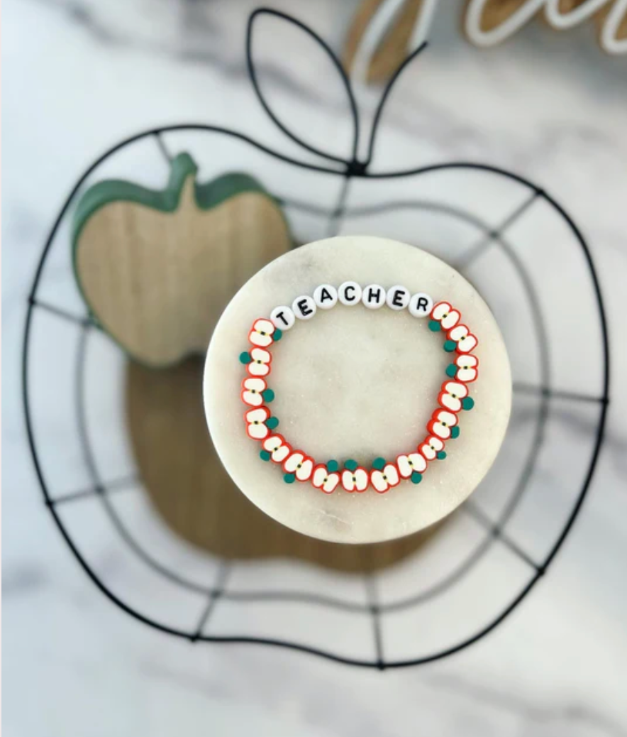 Apple Bracelet Teacher Thank You Gift