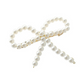 Pearl Tie the Knot Bow Knot Pin