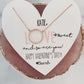 Love is Sweet! Circle Pendant Necklace